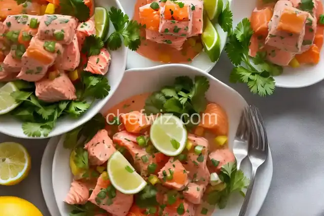 Salmon Ceviche