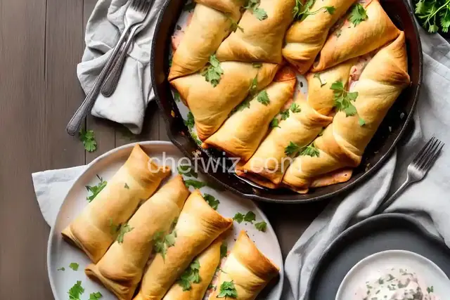 Salmon Crescent Rolls