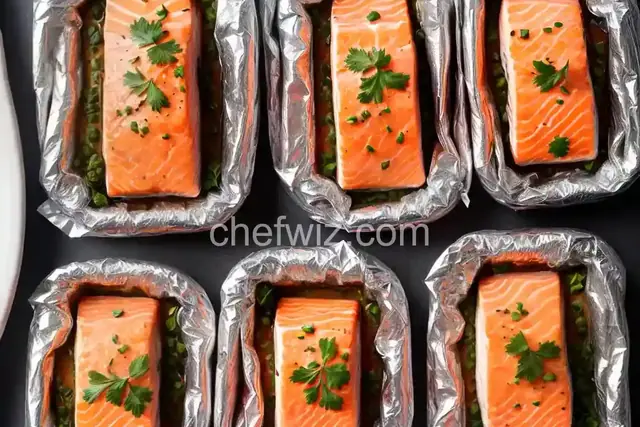Salmon Foil-Pack Dinner