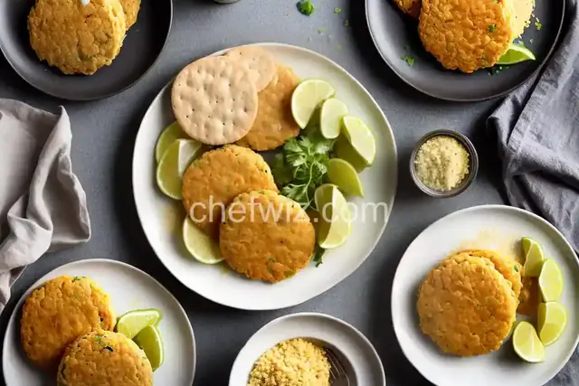 Salmon Patties with Cornmeal and Crackers