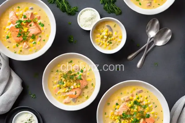 Salmon and Corn Chowder