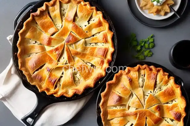 Salmon and Potato Pie