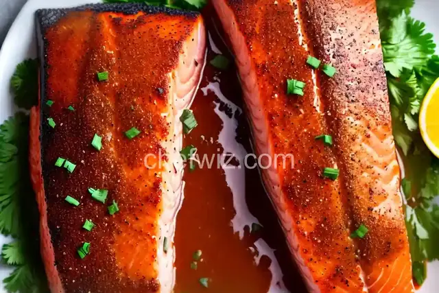 Salmon with Sweet and Spicy Rub