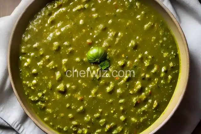 Salsa Verde: Green Tomatillo Salsa