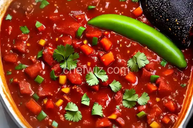 Salsa with Ancho Chiles