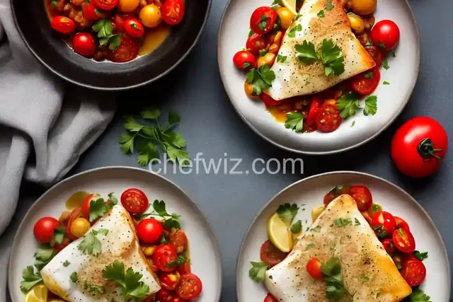 Salt Cod With Tomatoes and Capers (