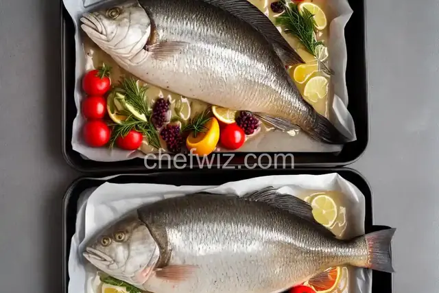 Salt Crusted Whole Fish