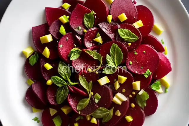 Salt-Roasted Beet Carpaccio