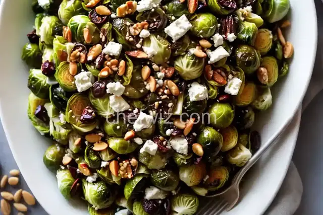 Salt-Wilted Brussels Sprout Salad With Hazelnuts and Goat Cheese Recipe