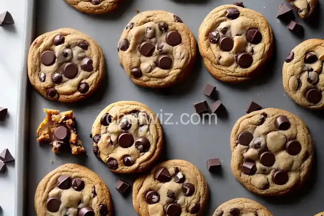 Salted Chocolate Chunk Cookies
