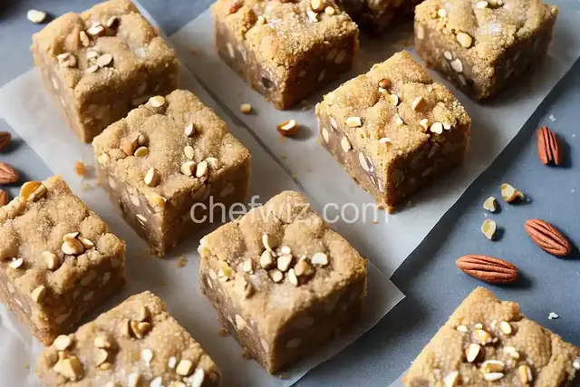 Salted Nut Roll Squares