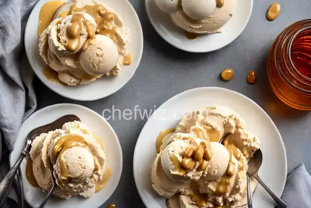Salted Peanut Butter and Honey Ice Cream