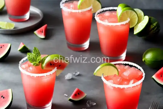 Salted Watermelon Margarita