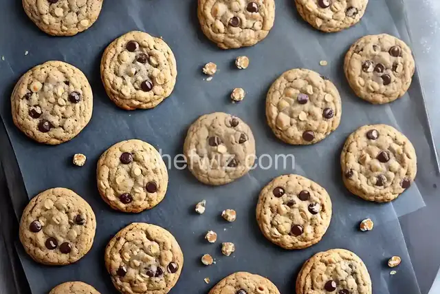 Salty Oatmeal Chocolate Chunk Cookies