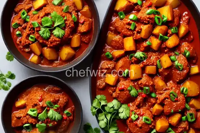 Sambal Goreng Kentang / Potato in Red Chilli Sauce