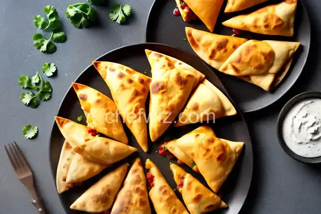 Samosadilla (Samosa Quesadilla)