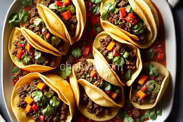 San Antonio-Style Puffy Tacos With Ground Beef Recipe