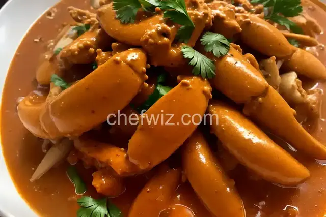 Sand Crabs in Padang Sauce