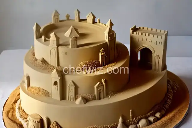 Sandcastle Cake