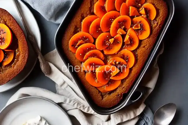 Sandra's Persimmon Pudding