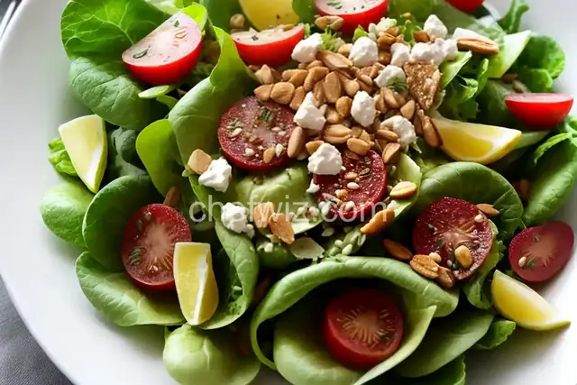 Sandy's Simple Spring Lettuce Salad