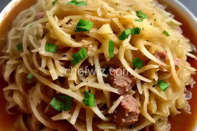 Sandy's Sweet Slow Cooker Sauerkraut