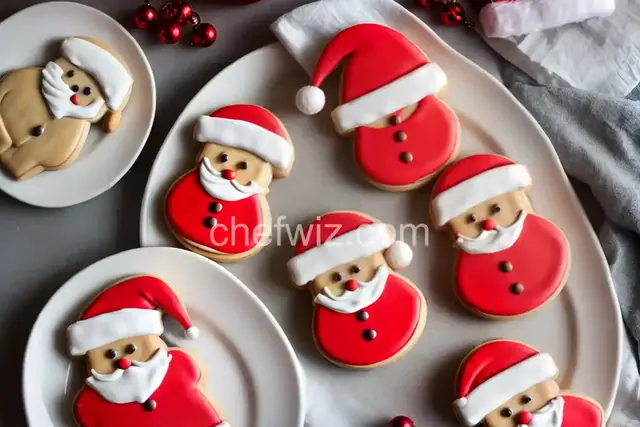 Santa Hat Cookies