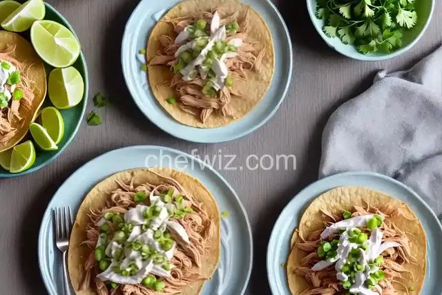 Sarah's Easy Shredded Chicken Taco Filling