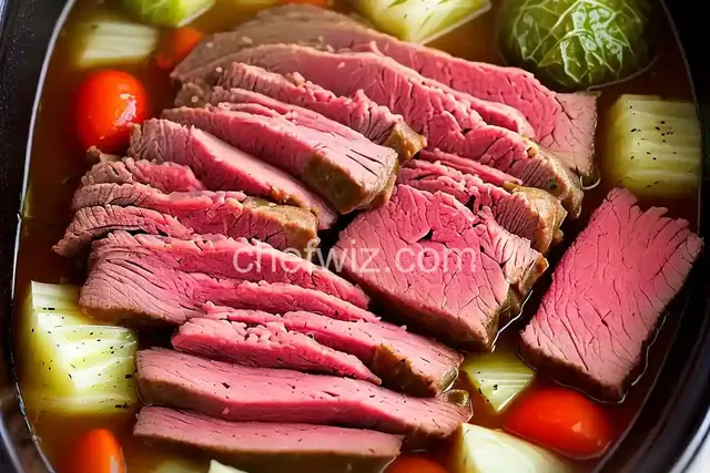 Sarah's Slow-Cooker Corned Beef and Cabbage
