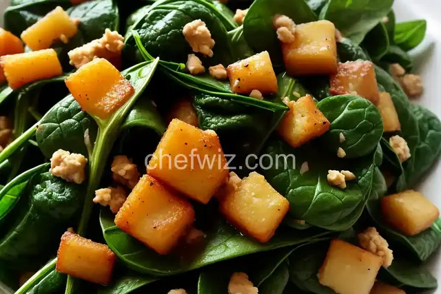 Sarah's Spinach Side Dish