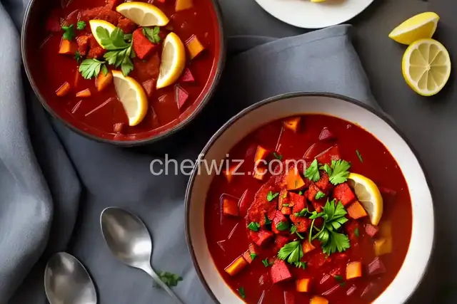 Sasha's Vegan Borscht
