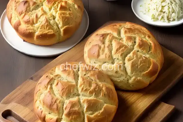Sauerkraut Onion Bread