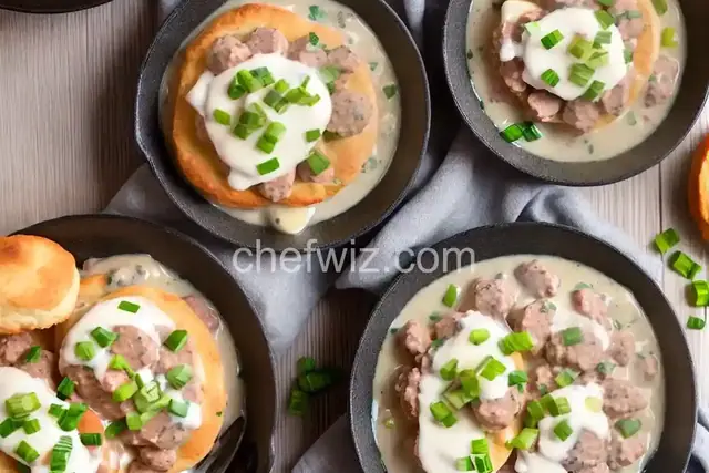 Sausage Biscuits and Gravy