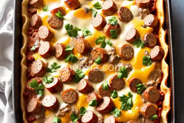 Sausage Gravy Breakfast Lasagna