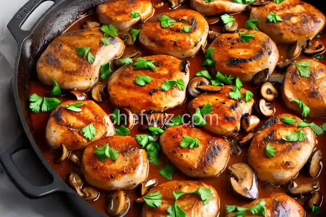 Sausage-Mushroom Chicken