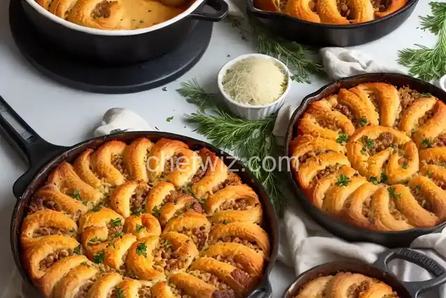 Sausage Parmesan Palmiers
