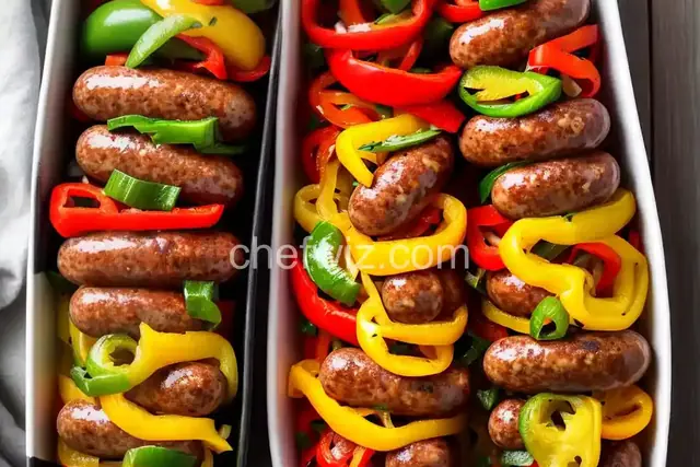 Sausage, Peppers, and Onions Subs