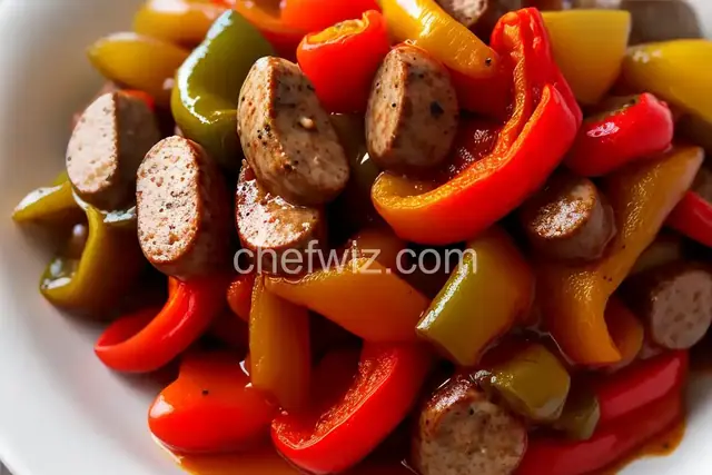 Sausage, Peppers and Onions