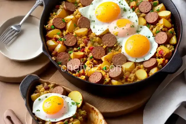 Sausage, Potato, and Egg Casserole