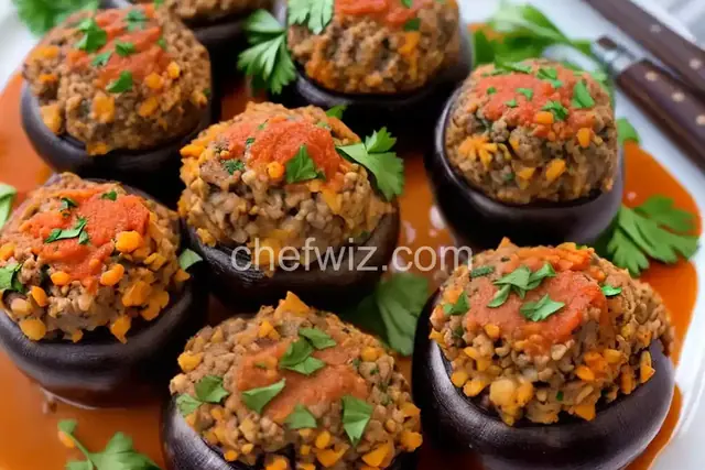 Sausage Stuffed Mushrooms II