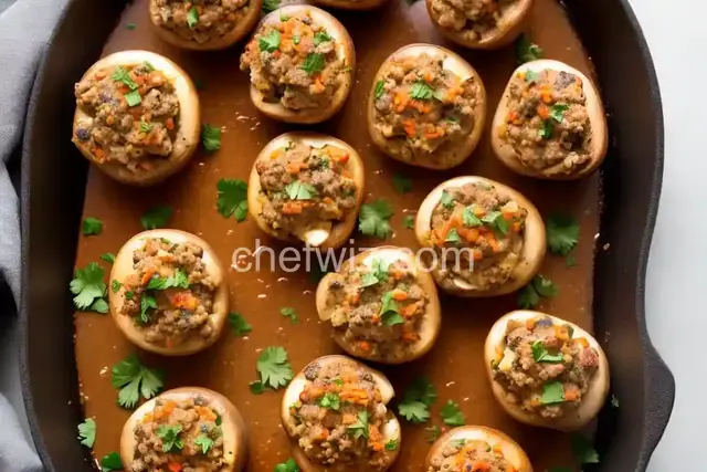 Sausage Stuffed Mushrooms I