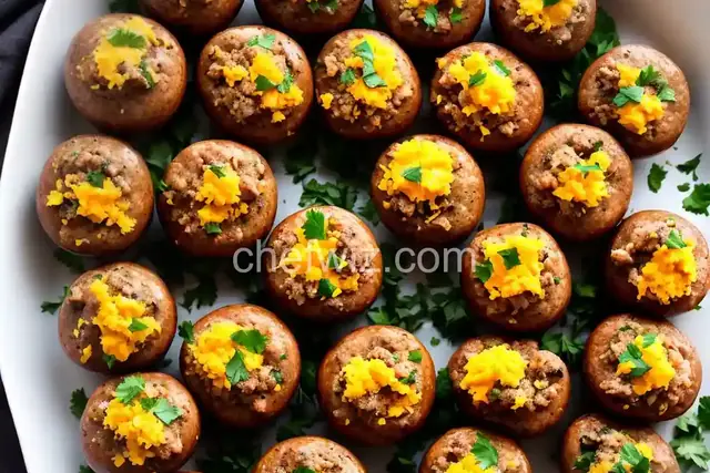 Sausage Stuffed Mushrooms