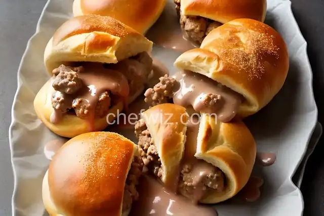 Sausage and Gravy Kolache