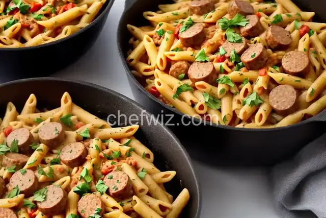 Sausage and Pepper Penne