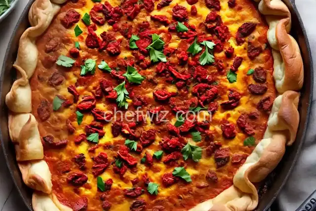 Sausage and Sun-Dried Tomato Quiche