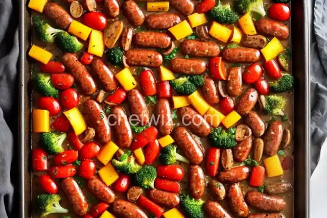 Sausage and Vegetable Sheet Pan Dinner