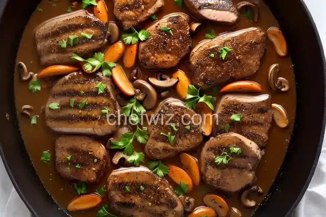 Sautéed Duck Breasts with Wild Mushrooms