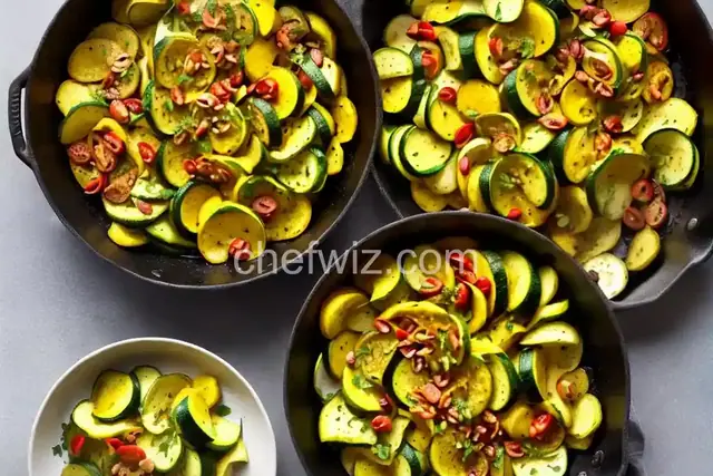 Saut√©ed Yellow Squash and Zucchini