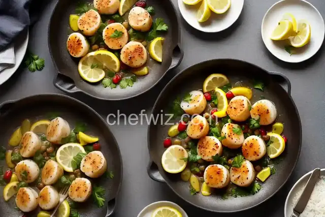 Sauteed Bay Scallops with Lemon Butter