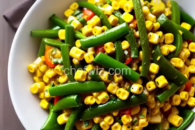 Sauteed Corn and Green Peppers